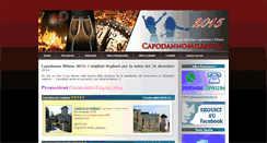 Desktop Screenshot of capodannomilano.it
