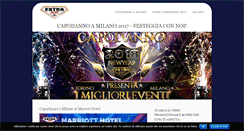 Desktop Screenshot of capodannomilano.info